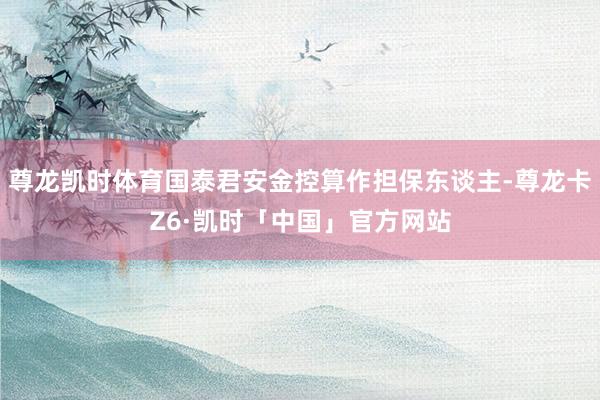 尊龙凯时体育国泰君安金控算作担保东谈主-尊龙卡Z6·凯时「中国」官方网站